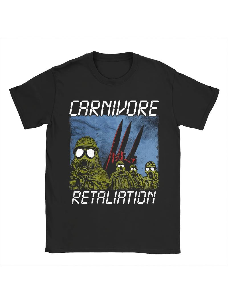 Vintage Carnivorous Band Printed Tshirt Soft Cotton Casual Cut Machine Washable Black S
Vintage Carnivorous Band Printed Tshirt Soft Cotton Casual Cut Machine Washable Black S