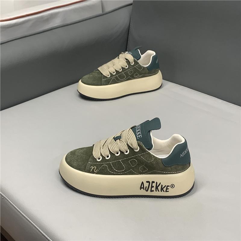 Retro anti-fur solid color fleece board shoes low-top platform cotton shoes casual shoes aj 38 leather shoe size зелёный
Retro anti-fur solid color fleece board shoes low-top platform cotton shoes casual shoes aj 38 leather shoe size зелёный