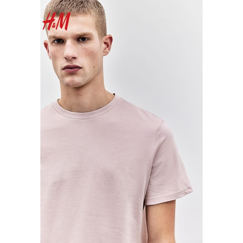HM Men s T-shirt Summer Fashion Breathable round Neck Short Sleeve Sports Tops Bottoming Shirt 0685816 Pink 254 170/92(S)
HM Men s T-shirt Summer Fashion Breathable round Neck Short Sleeve Sports Tops Bottoming Shirt 0685816 Pink 254 170/92(S)