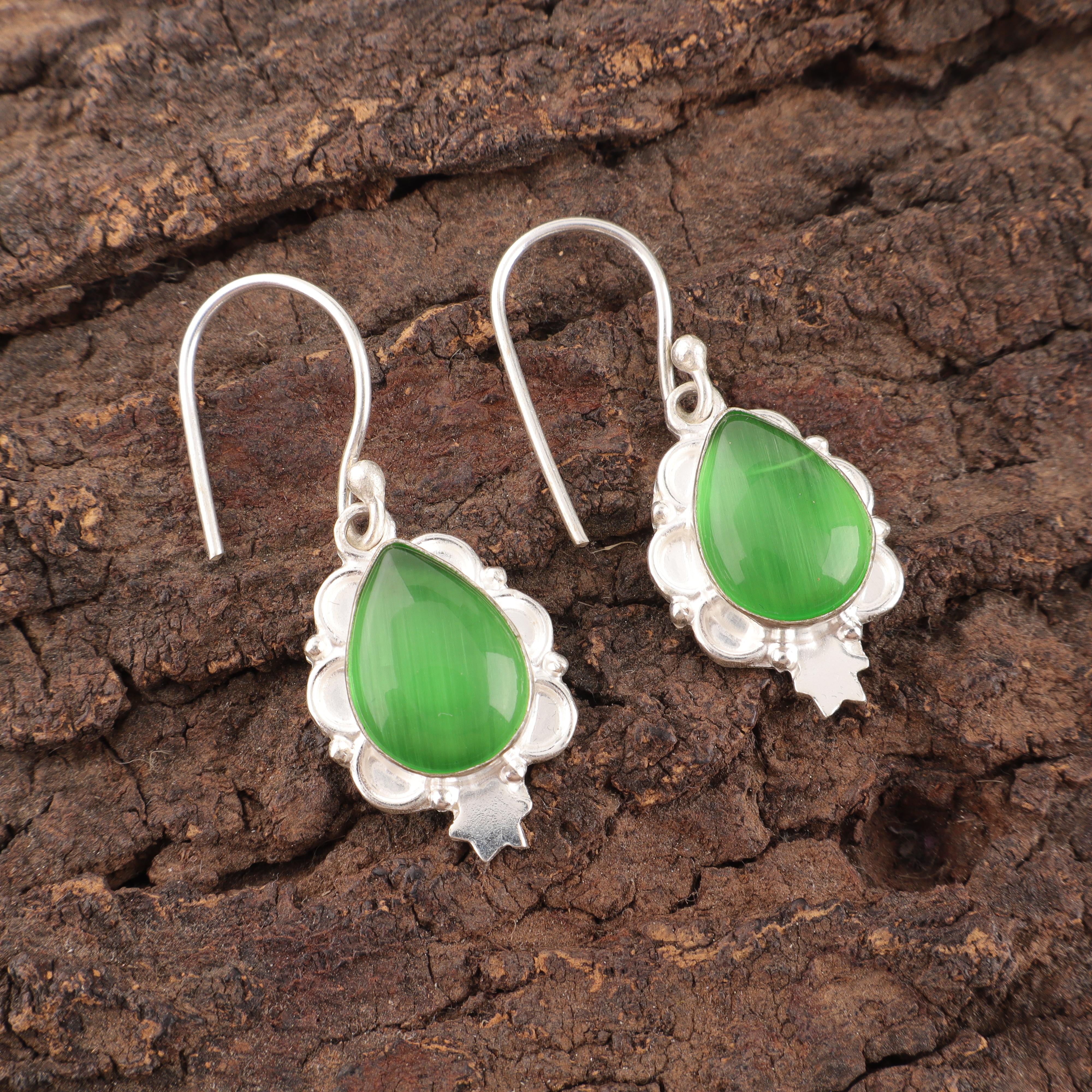 Green Cat s Eye 925 Solid Sterling Silver Earrings, Handmade Gemstone Earrings Jewelry, Gifts For Wife Brand New Earrings 1.6 Inches зелений
Green Cat s Eye 925 Solid Sterling Silver Earrings, Handmade Gemstone Earrings Jewelry, Gifts For Wife Brand New Earrings 1.6 Inches зелений