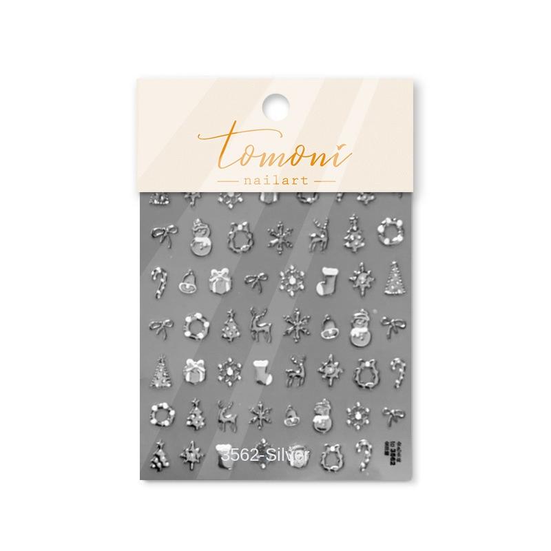 Рельефные рождественские наклейки для ногтей с изображением медведя из Пномпеня. Изготовление своими руками креативных декоративных наклеек. to3562-sliver
Рельефные рождественские наклейки для ногтей с изображением медведя из Пномпеня. Изготовление своими руками креативных декоративных наклеек. to3562-sliver