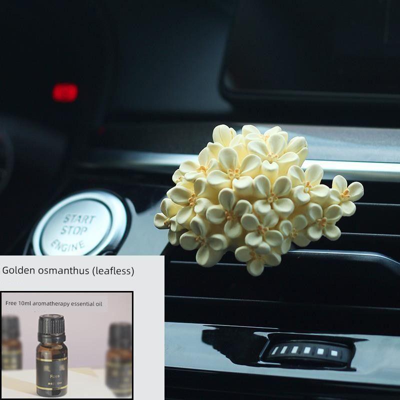 Car Perfume, Car Fragrance, Car Air Conditioning Vent Osmanthus Decoration Ornament, Aroma Diffuser Stone, Flower-Shaped Car Interior Accessory Golden Osmanthus
Car Perfume, Car Fragrance, Car Air Conditioning Vent Osmanthus Decoration Ornament, Aroma Diffuser Stone, Flower-Shaped Car Interior Accessory Golden Osmanthus