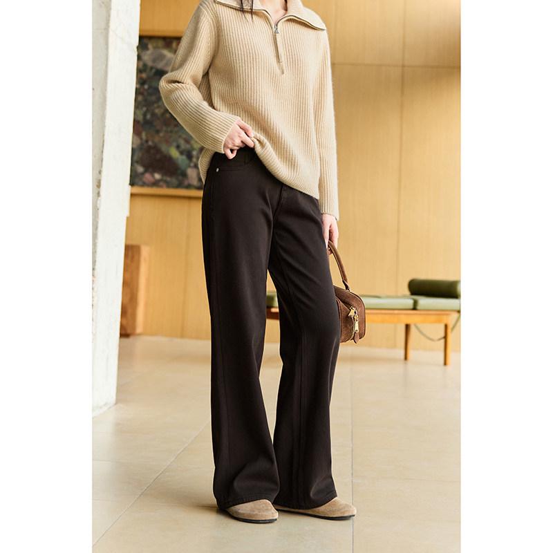 Khaki Straight-Leg Jeans with Plush Lining, Custom-Dyed for Warmth, Comfortable, Four-Way Stretch Large коричневий
Khaki Straight-Leg Jeans with Plush Lining, Custom-Dyed for Warmth, Comfortable, Four-Way Stretch Large коричневий