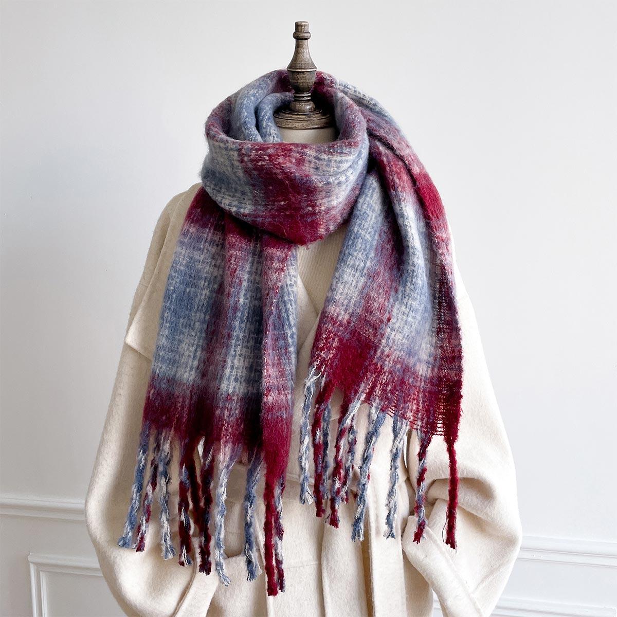 30*160cm Winter Imitation Cashmere Stripe Scarf Men s and Women s Warm Scarf Thickened Tassel Shawl Pashmina Bufandas 30x160cm
30*160cm Winter Imitation Cashmere Stripe Scarf Men s and Women s Warm Scarf Thickened Tassel Shawl Pashmina Bufandas 30x160cm