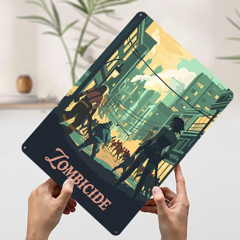 Zombicide Board Game Inspired Tin Plaque Poster Customized Wall Art Retro Vintage Metal Signs for Man Cave Bathroom Decor Room 7.9x11.8In(20x30cm)
Zombicide Board Game Inspired Tin Plaque Poster Customized Wall Art Retro Vintage Metal Signs for Man Cave Bathroom Decor Room 7.9x11.8In(20x30cm)