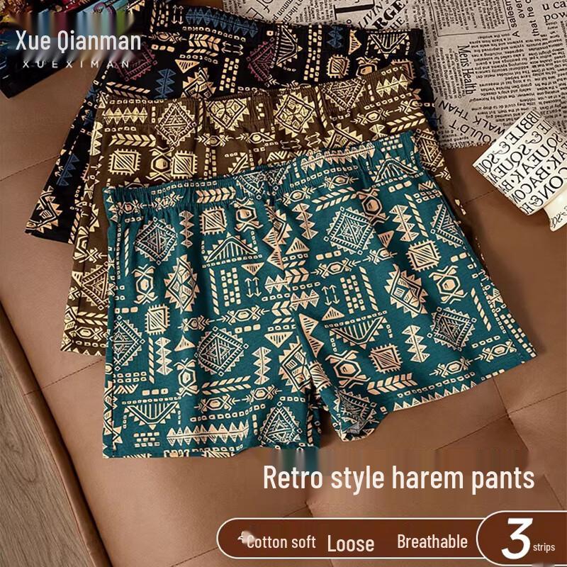 Мужские винтажные боксеры свободного кроя с этническим принтом Xueman 2XL
Мужские винтажные боксеры свободного кроя с этническим принтом Xueman 2XL