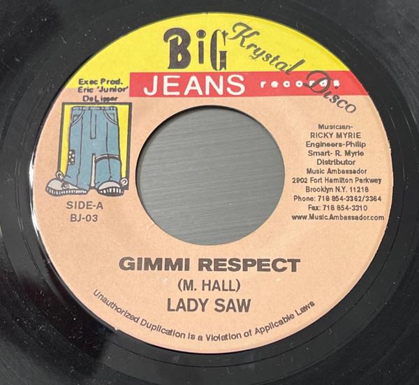 7inch Record LADY SAW / POWERMAN - Gimmi Respect / No Friend Fassy BJ03 Big Jeans Recor 2001 US Reggae, Ska & Dub Used
7inch Record LADY SAW / POWERMAN - Gimmi Respect / No Friend Fassy BJ03 Big Jeans Recor 2001 US Reggae, Ska & Dub Used