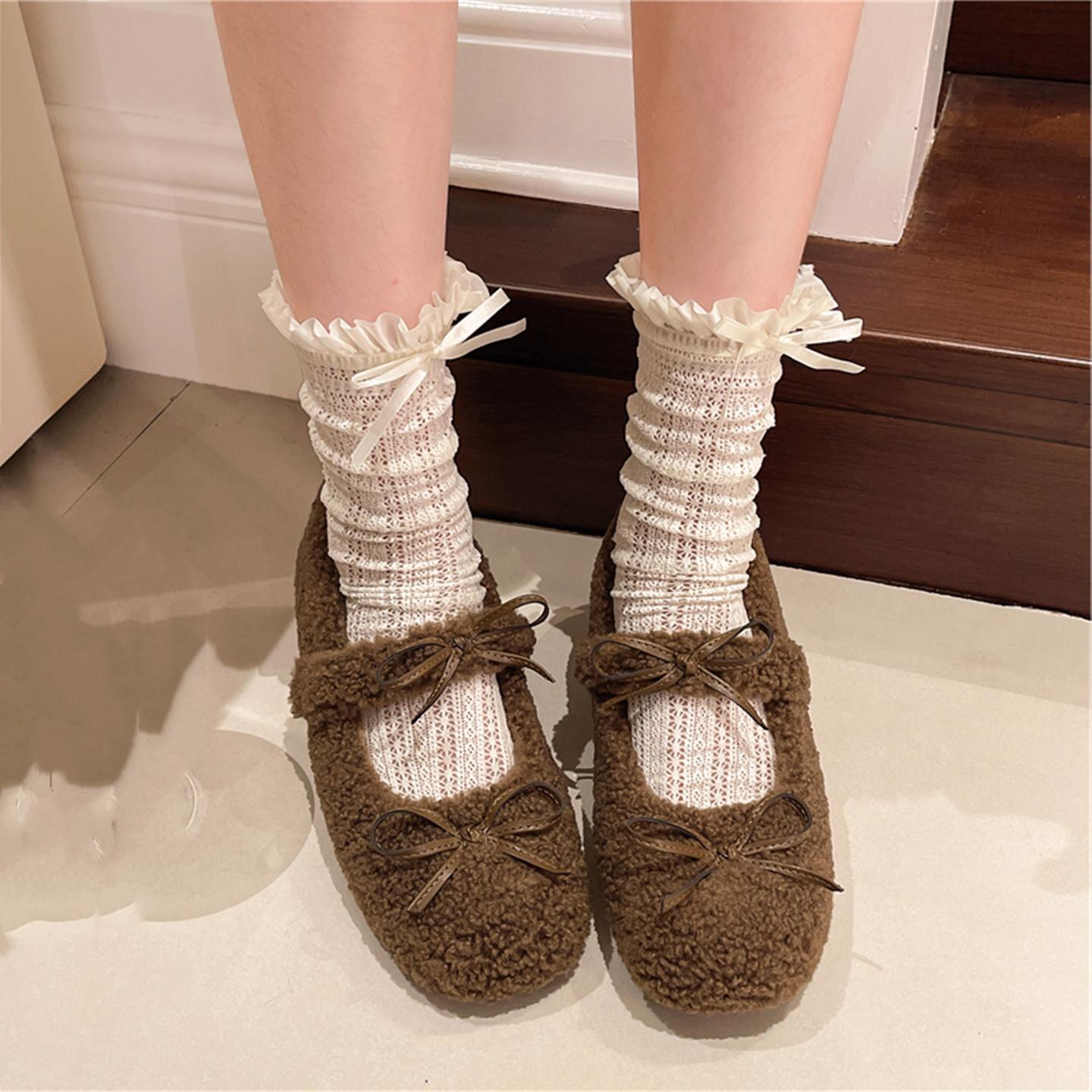 Милые ветрозащитные зимние новые бархатные теплые хлопковые туфли женские плоские из овечьей шерсти мягкая подошва милый бантик шапка туфли женские 40 коричневый
Милые ветрозащитные зимние новые бархатные теплые хлопковые туфли женские плоские из овечьей шерсти мягкая подошва милый бантик шапка туфли женские 40 коричневый