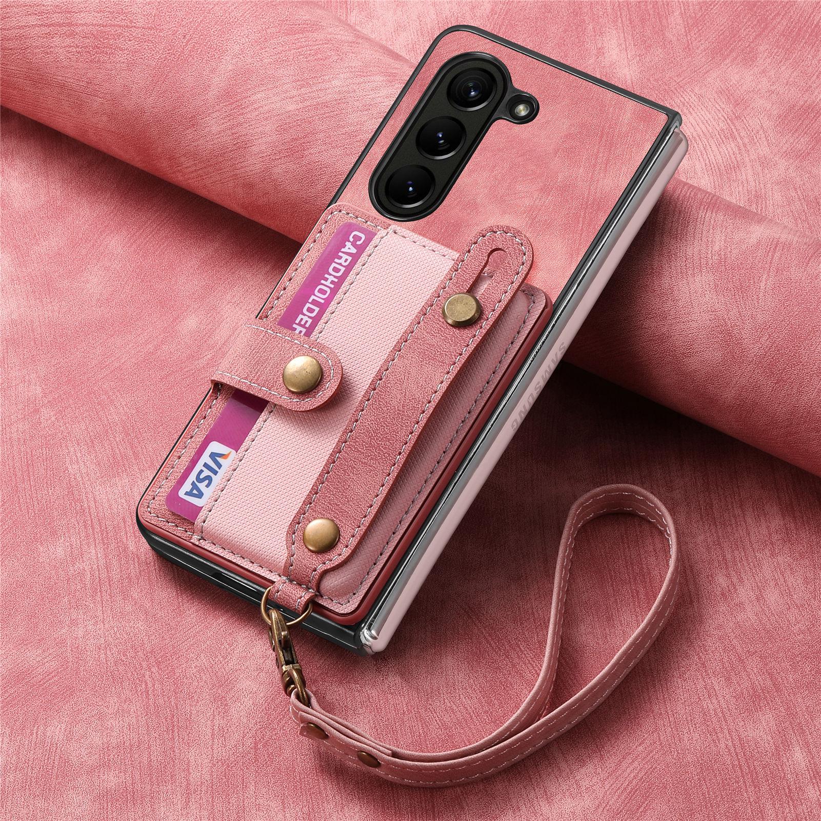 Samsung ZFold7/ZFold6 Leather Card Slot Case with Lanyard - Skin-feel PU Protective Cover Samsung Z Fold 7 розовый
Samsung ZFold7/ZFold6 Leather Card Slot Case with Lanyard - Skin-feel PU Protective Cover Samsung Z Fold 7 розовый