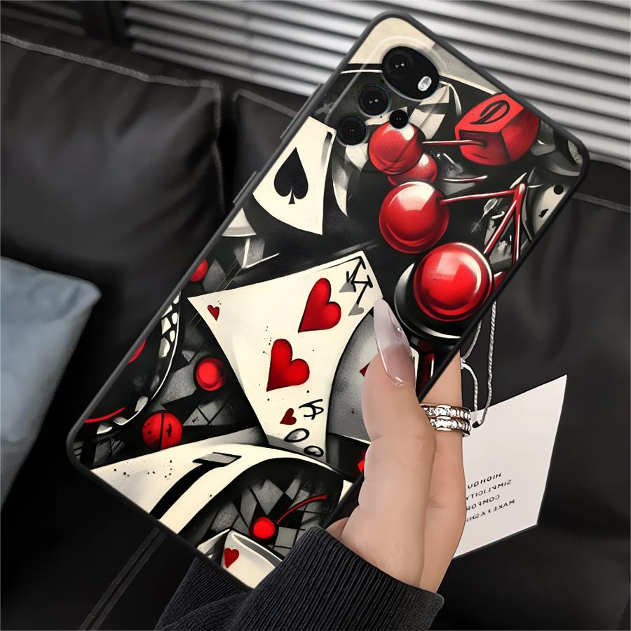 Poker Mushroom Case for Motorola Moto G32 G50 Edge 20 Pro 30 Lite G22 Edge40 G51 G73 G52 G53 G30 G71 G60s Phone Cover Motorola Moto G53
Poker Mushroom Case for Motorola Moto G32 G50 Edge 20 Pro 30 Lite G22 Edge40 G51 G73 G52 G53 G30 G71 G60s Phone Cover Motorola Moto G53