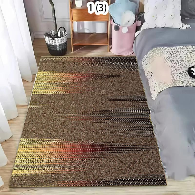 Rectangular Carpet Luxury Gradient Stripe Pattern Gold Tone Textured Decorative Floor Mat for Living Room Bedroom Home Decor 40X60CM
Rectangular Carpet Luxury Gradient Stripe Pattern Gold Tone Textured Decorative Floor Mat for Living Room Bedroom Home Decor 40X60CM
