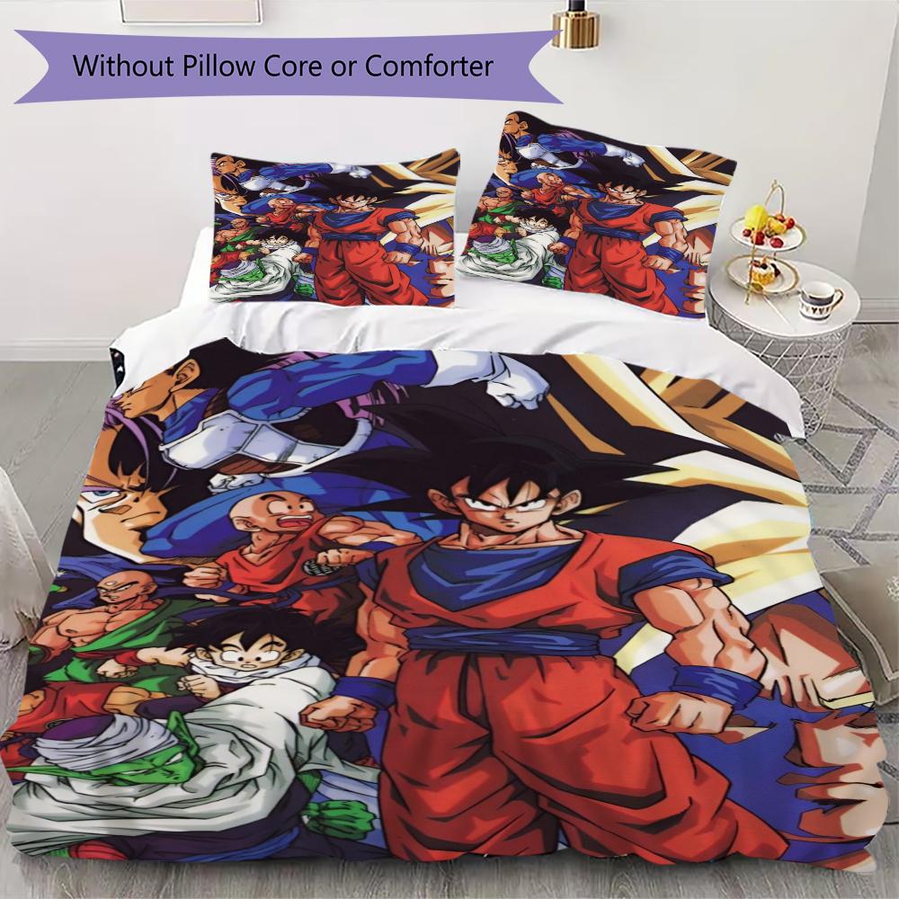 DRAGON BALL Pattern Bedding uilt Set uilt Cover Pillowcase Home Decoration Birthday Gift (1 * duvet cover + 2 * pillowcase without core)34 135x200cm
DRAGON BALL Pattern Bedding uilt Set uilt Cover Pillowcase Home Decoration Birthday Gift (1 * duvet cover + 2 * pillowcase without core)34 135x200cm
