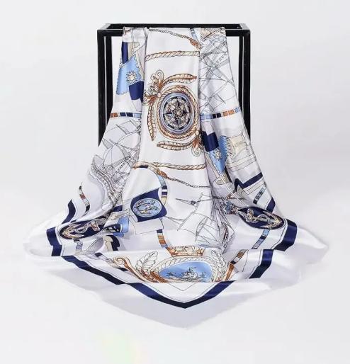 High-end Silk Scarf, New Spring/summer , Printed And Decorated, 70cm Square Scarf For Women. One Size белый
High-end Silk Scarf, New Spring/summer , Printed And Decorated, 70cm Square Scarf For Women. One Size белый