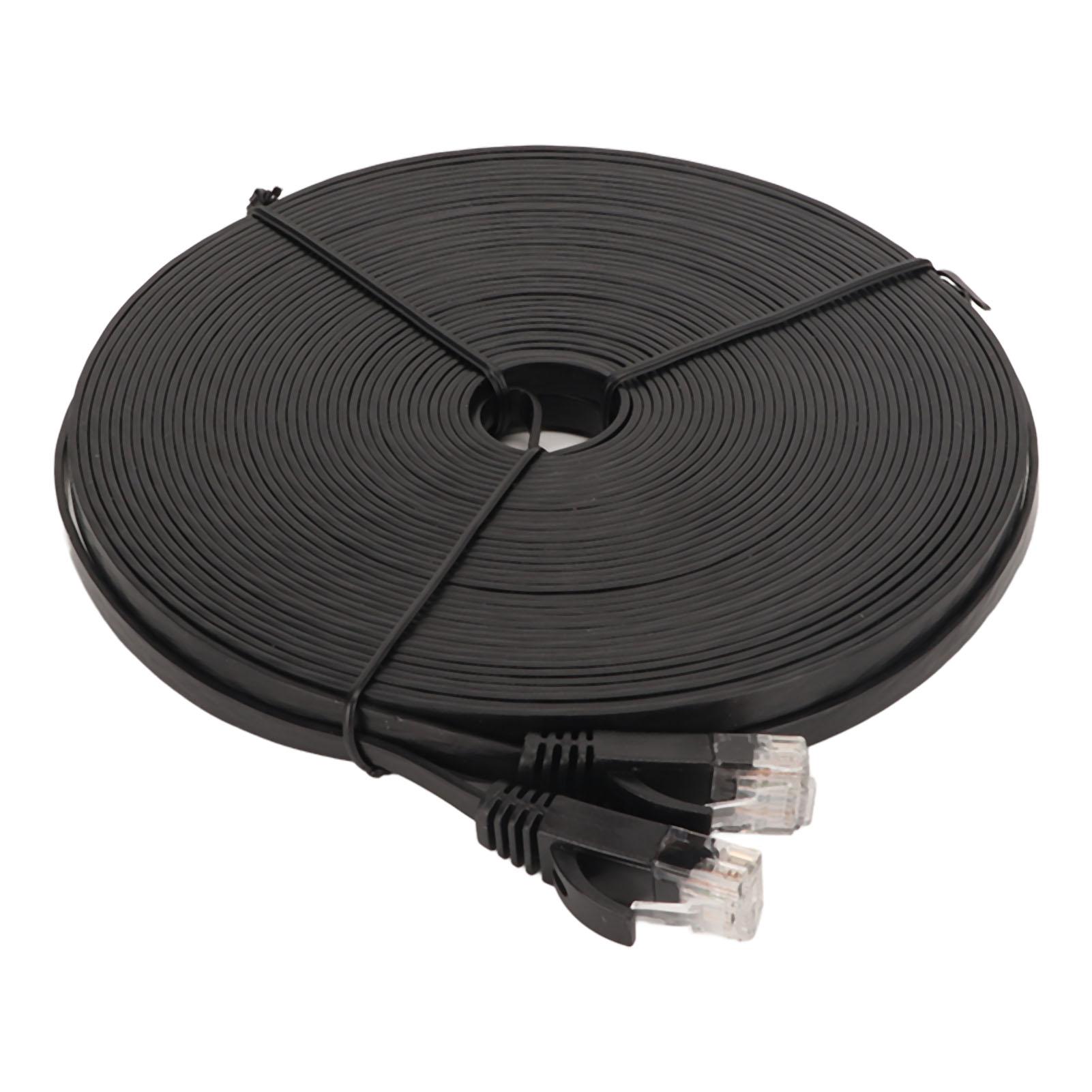 Gigabit Network Cable 66ft Length 1000Mbps RJ45 Port CAT6 Network Cable Ethernet Cable for Routers чорний
Gigabit Network Cable 66ft Length 1000Mbps RJ45 Port CAT6 Network Cable Ethernet Cable for Routers чорний