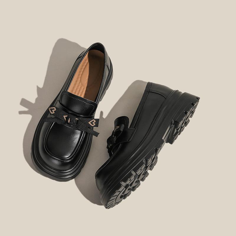 Wish Platform Oxford Shoe Style College Small Leather Shoes Shallow Mouth Butterfly Students Thick Heel Shoes 34
Wish Platform Oxford Shoe Style College Small Leather Shoes Shallow Mouth Butterfly Students Thick Heel Shoes 34