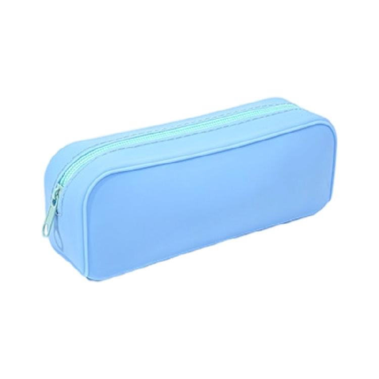 Zippered Closure Pencil Case Light Weight Waterproof Silicone Pencil Bag Portable Art Supplies Organiser For Kid Student синій
Zippered Closure Pencil Case Light Weight Waterproof Silicone Pencil Bag Portable Art Supplies Organiser For Kid Student синій