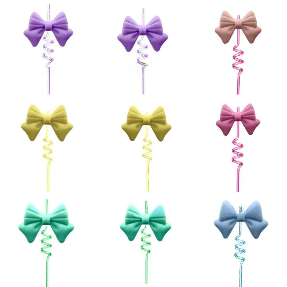 5PCS Reusable Bow Shaped Straw Bar Accessories Party Drinking Straw Portable Drink Straws Party фіолетовий
5PCS Reusable Bow Shaped Straw Bar Accessories Party Drinking Straw Portable Drink Straws Party фіолетовий
