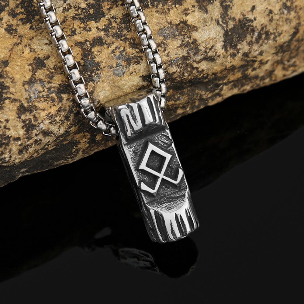 Nordic Viking Rune Odin Luna Pendant Titanium Steel Men s Necklace Trend Jewelry
Nordic Viking Rune Odin Luna Pendant Titanium Steel Men s Necklace Trend Jewelry
