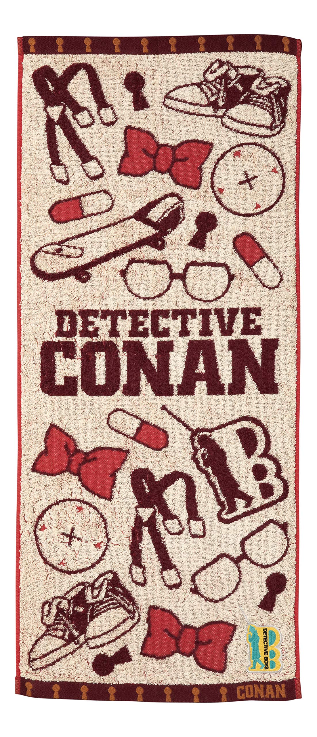 Marushin Face Towel Detective Conan 34 x 80cm Brown Item Conan Edogawa Cotton Jacquard Weave 4855003100 100%
Marushin Face Towel Detective Conan 34 x 80cm Brown Item Conan Edogawa Cotton Jacquard Weave 4855003100 100%