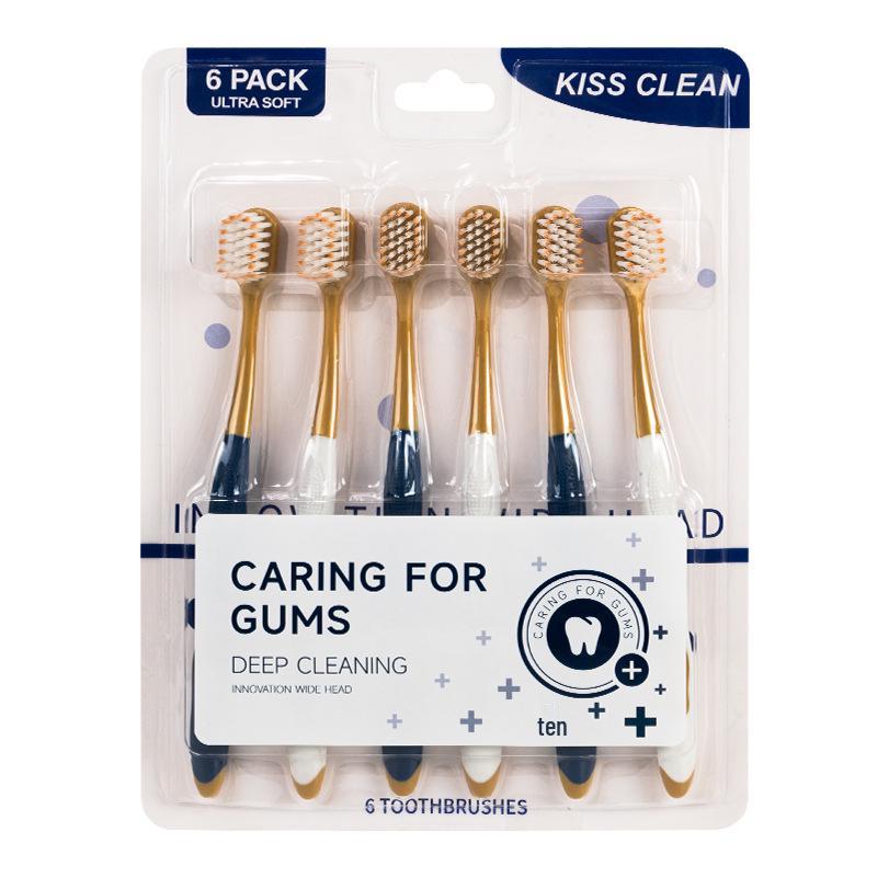 Sam s Soft Bristles Toothbrush with Wide Head - Adult Oral Cleaning, 6-Pack
Sam s Soft Bristles Toothbrush with Wide Head - Adult Oral Cleaning, 6-Pack