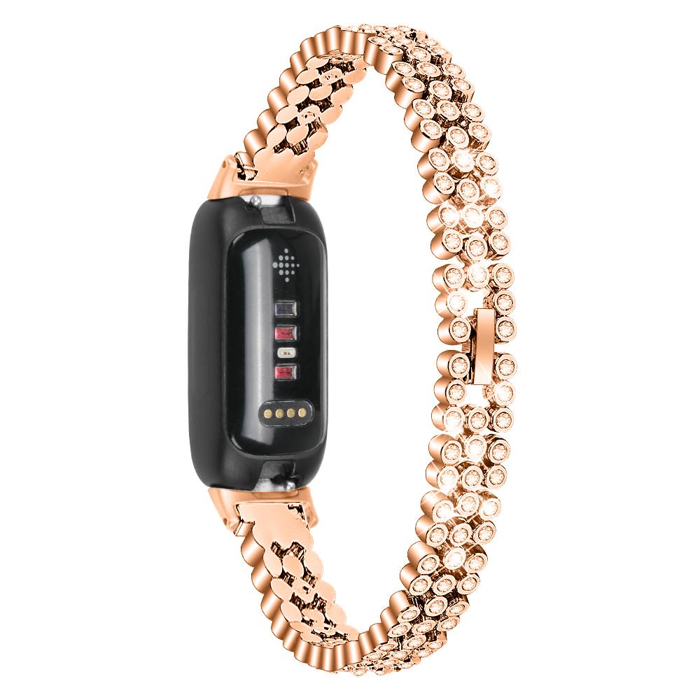For Fitbit Inspire 3 Rhinestone Decor Alloy Wrist Strap Replacement Smartwatch Band Rose Gold
For Fitbit Inspire 3 Rhinestone Decor Alloy Wrist Strap Replacement Smartwatch Band Rose Gold