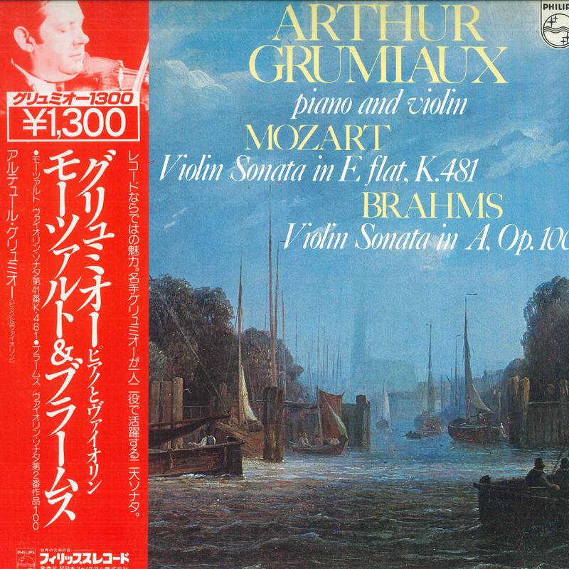LP Record ARTHUR GRUMIAUX - Mozart: Violin Sonata No. 41 K.481 13PC257 PHILIPS Japan Obi Classical Used
LP Record ARTHUR GRUMIAUX - Mozart: Violin Sonata No. 41 K.481 13PC257 PHILIPS Japan Obi Classical Used