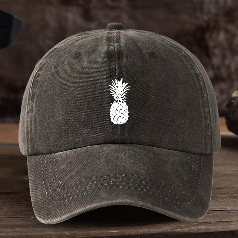 Funny Pineapple Print Baseball Hat Fashionable Versatile Peaked Cap Men s Outdoor Hat коричневий
Funny Pineapple Print Baseball Hat Fashionable Versatile Peaked Cap Men s Outdoor Hat коричневий