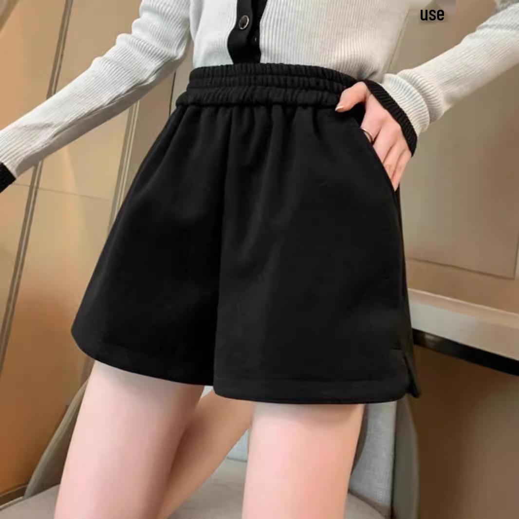 Women s Black A-Line Woolen Culottes, High-Waisted, Loose Slimming Wide-Leg Pants for Autumn/Winter 2024 XL (119-130 Jin) чёрный
Women s Black A-Line Woolen Culottes, High-Waisted, Loose Slimming Wide-Leg Pants for Autumn/Winter 2024 XL (119-130 Jin) чёрный