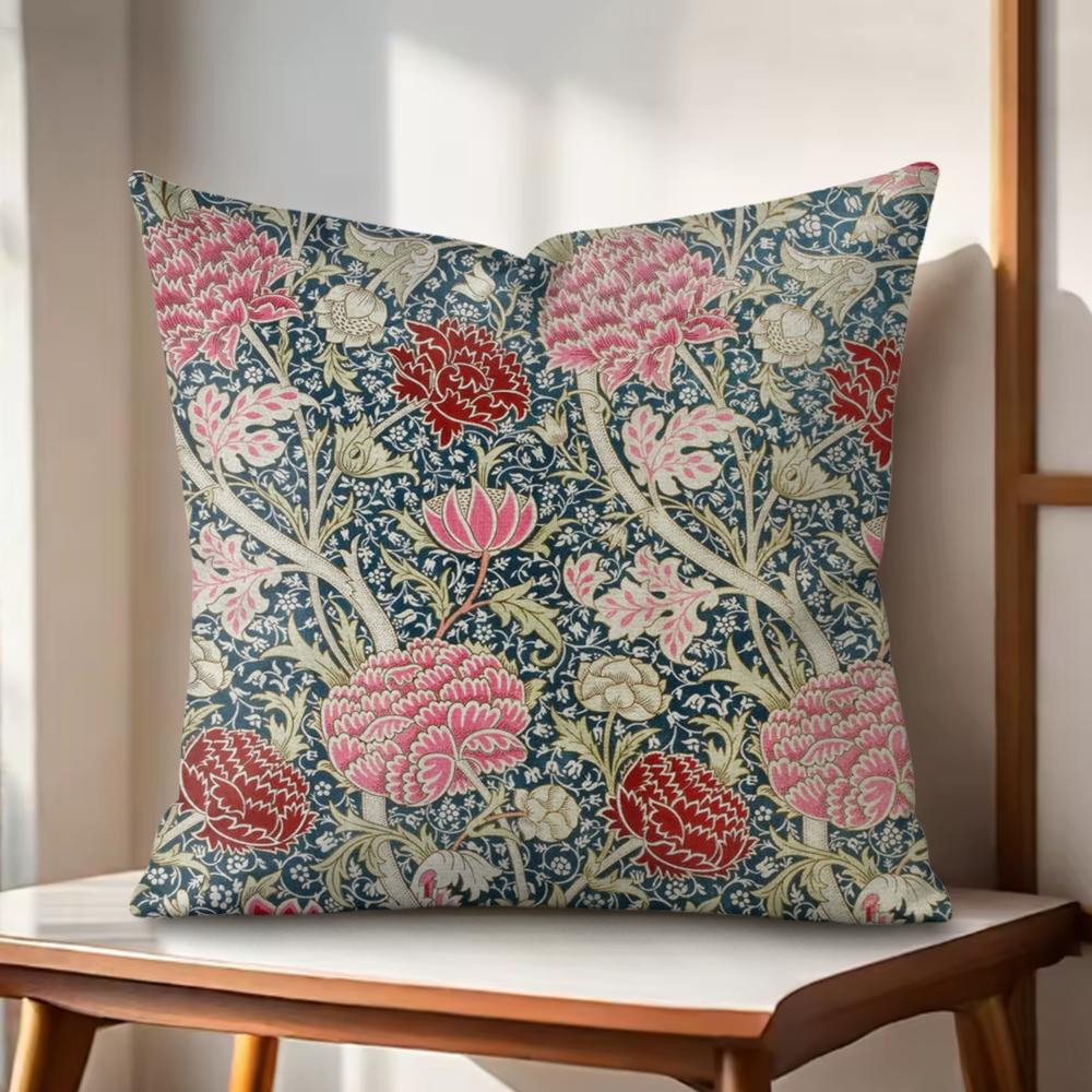 WWilliam MMorris Cushion Cover Natural Linen Organic Fabric DoubleSided Printing Couch Pillow Covers Home Decor 30x30cm
WWilliam MMorris Cushion Cover Natural Linen Organic Fabric DoubleSided Printing Couch Pillow Covers Home Decor 30x30cm