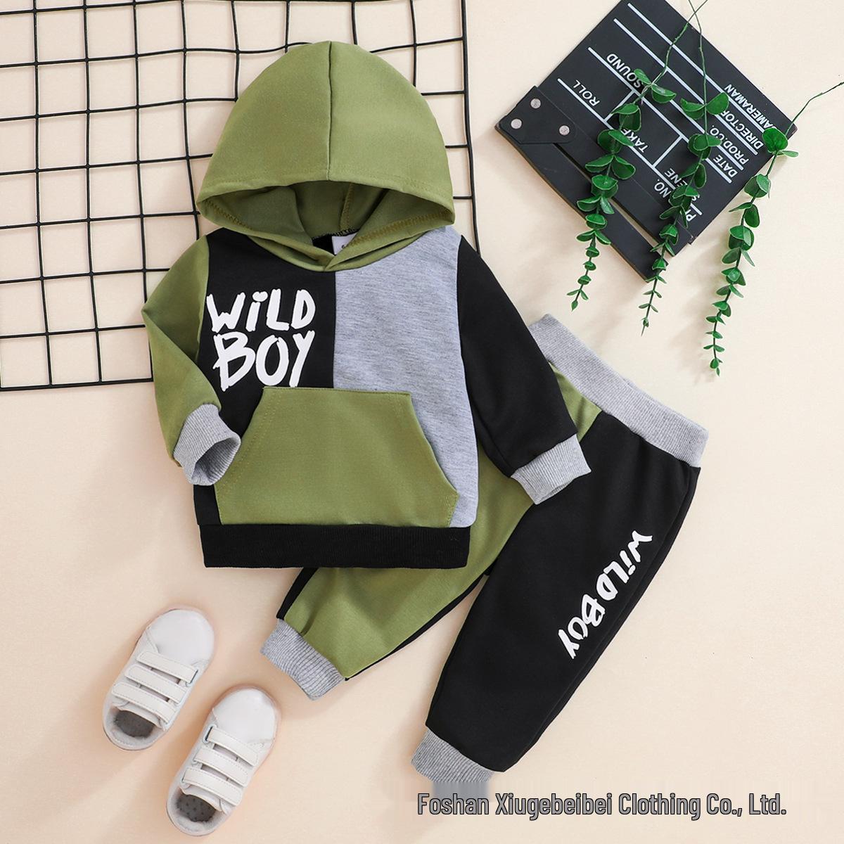 Infant & Toddler Boys Color Block Hoodie & Long Pants Set - Autumn & Winter Collection 9-12 Months різнокольоровий
Infant & Toddler Boys Color Block Hoodie & Long Pants Set - Autumn & Winter Collection 9-12 Months різнокольоровий