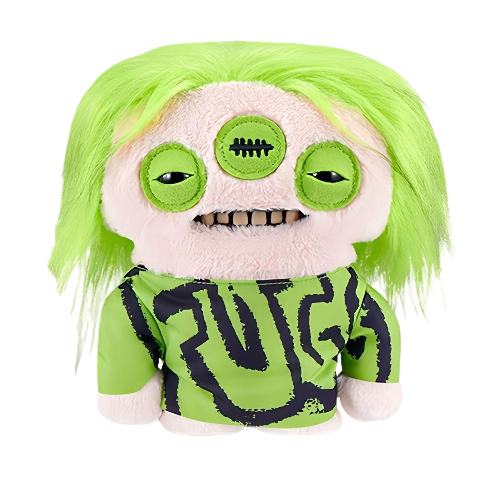 Plush Soft Stuffed Toy Three Eyed Character with White Hair and Black Outfit Plush Doll for Home Decoration and Play Collectible Gift One Size
Plush Soft Stuffed Toy Three Eyed Character with White Hair and Black Outfit Plush Doll for Home Decoration and Play Collectible Gift One Size