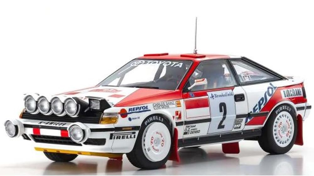 Kyosho Original Toyota Celica 1991 Monte Carlo Finished Product 1/18 GT-FOUR (ST165) #2
Kyosho Original Toyota Celica 1991 Monte Carlo Finished Product 1/18 GT-FOUR (ST165) #2