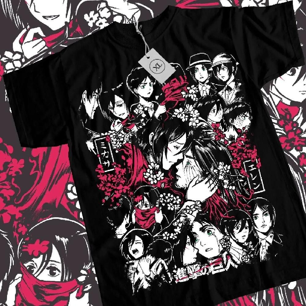 Attack on Titan Mikasa Eren and Mikasa T-Shirt Girl Anime AOT Shirt Tee All Size Graphic T Shirts Y2k Top Women Clothing XXXXXL чорний
Attack on Titan Mikasa Eren and Mikasa T-Shirt Girl Anime AOT Shirt Tee All Size Graphic T Shirts Y2k Top Women Clothing XXXXXL чорний