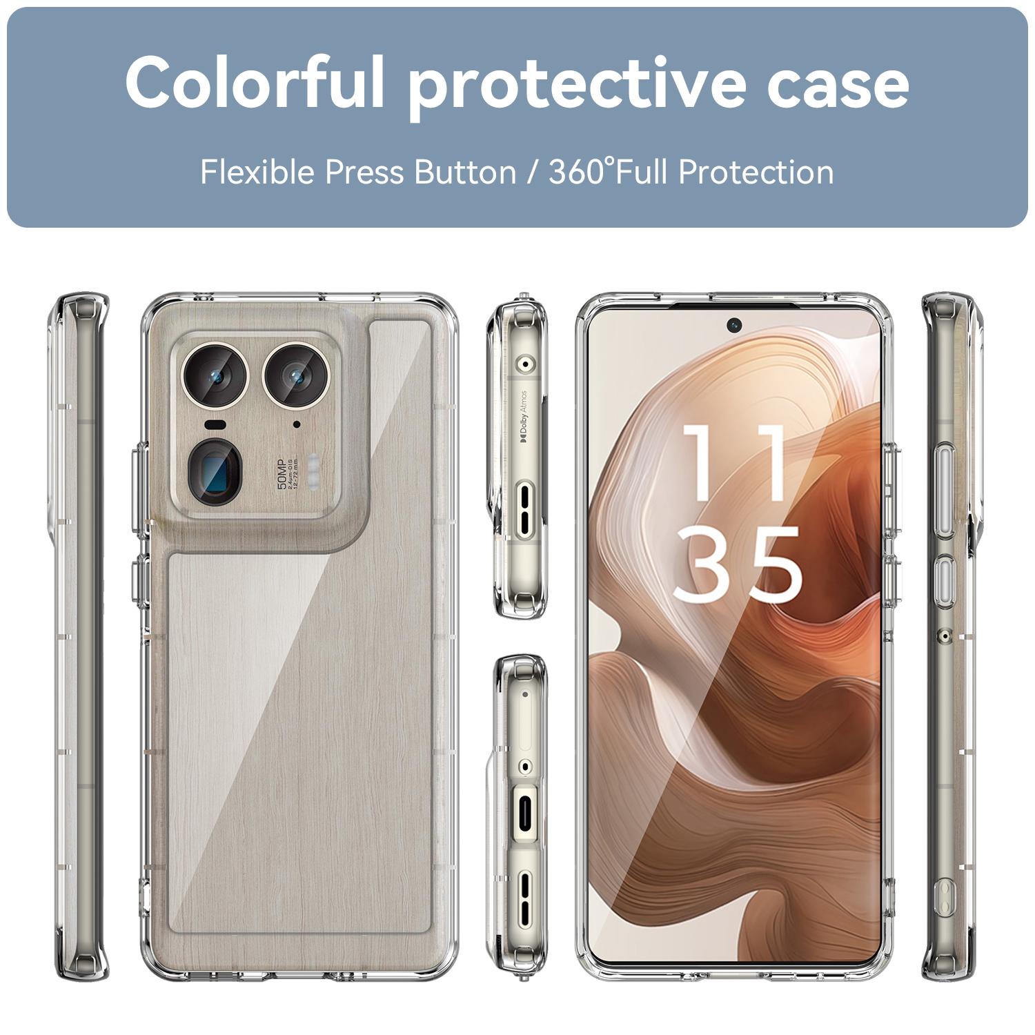 For Motorola Edge 50 Ultra 5G Case WANLONFENG MF Series TPU Acrylic Clear Phone Cover with Tempered Glass Film Transparent
For Motorola Edge 50 Ultra 5G Case WANLONFENG MF Series TPU Acrylic Clear Phone Cover with Tempered Glass Film Transparent