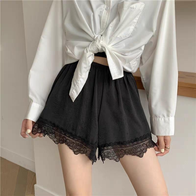 Защитные штаны Женщины могут носить шорты кружевные леггинсы свободные большие размеры пижамные штаны Главная One Size чёрный
Защитные штаны Женщины могут носить шорты кружевные леггинсы свободные большие размеры пижамные штаны Главная One Size чёрный
