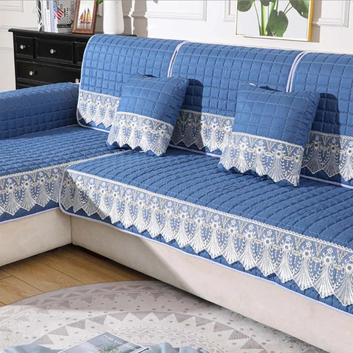 Хлопковый стеганый чехол для дивана с цветочным узором в синюю клетку, чехлы для секционных диванов, нескользящие чехлы для диванов, защитные чехлы для мебели для собак, домашних животных и детей 70x70cm синий
Хлопковый стеганый чехол для дивана с цветочным узором в синюю клетку, чехлы для секционных диванов, нескользящие чехлы для диванов, защитные чехлы для мебели для собак, домашних животных и детей 70x70cm синий
