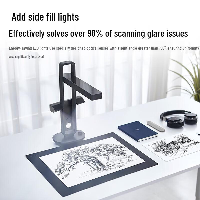 CZUR AuraPlus 20MP A3 Book & Document Scanner CN plug (adapter included)
CZUR AuraPlus 20MP A3 Book & Document Scanner CN plug (adapter included)