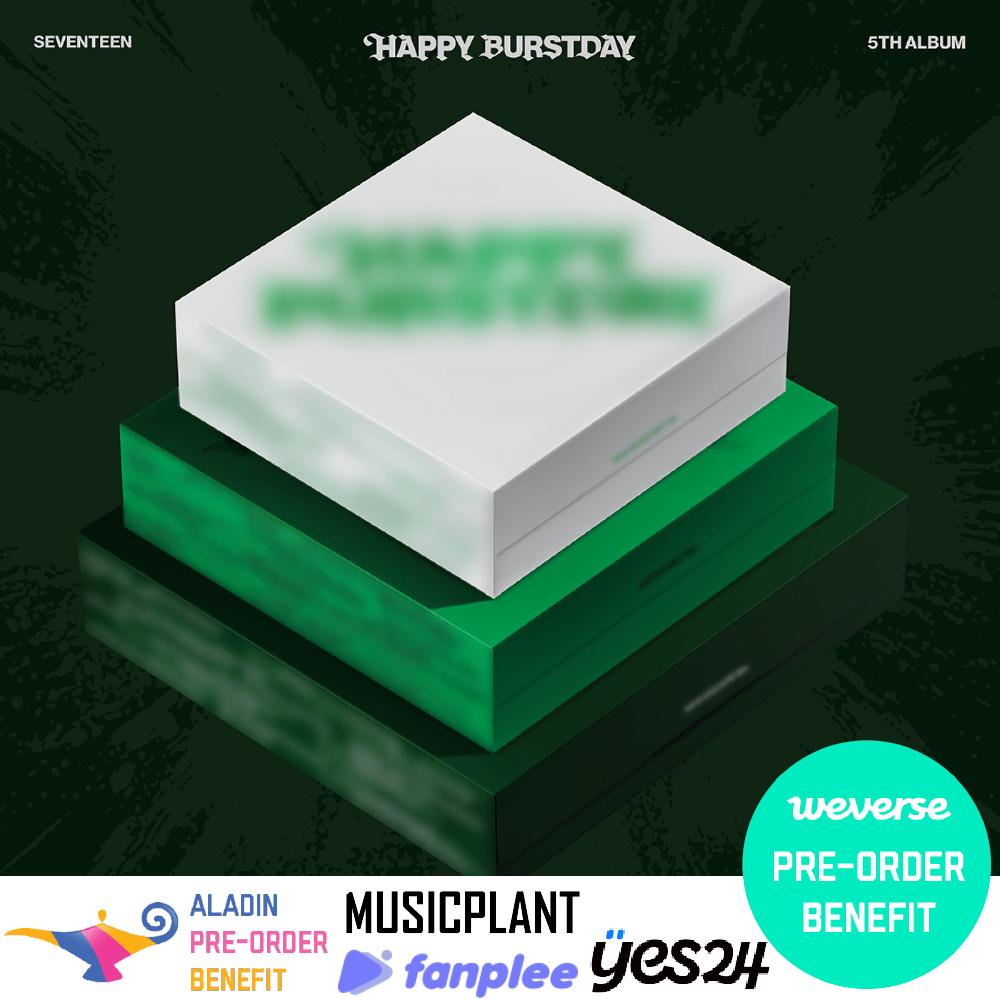 Попереднє замовлення SEVENTEEN 5th Album HAPPY BURSTDAY Standard ver. & МАГАЗИН ПОБ Random & Weverse POB
Попереднє замовлення SEVENTEEN 5th Album HAPPY BURSTDAY Standard ver. & МАГАЗИН ПОБ Random & Weverse POB
