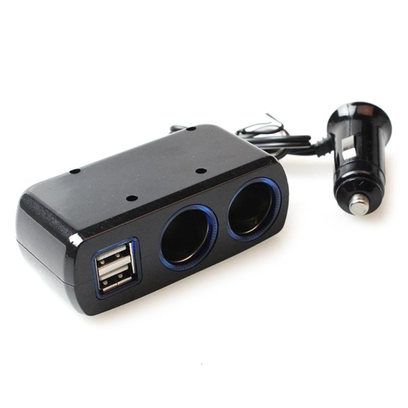 12V/24V Vehicle Car Cigarettes Lighter Splitter with 2 USB Outlets, Quick Charging Adapter for Vehicle Devices 1
12V/24V Vehicle Car Cigarettes Lighter Splitter with 2 USB Outlets, Quick Charging Adapter for Vehicle Devices 1