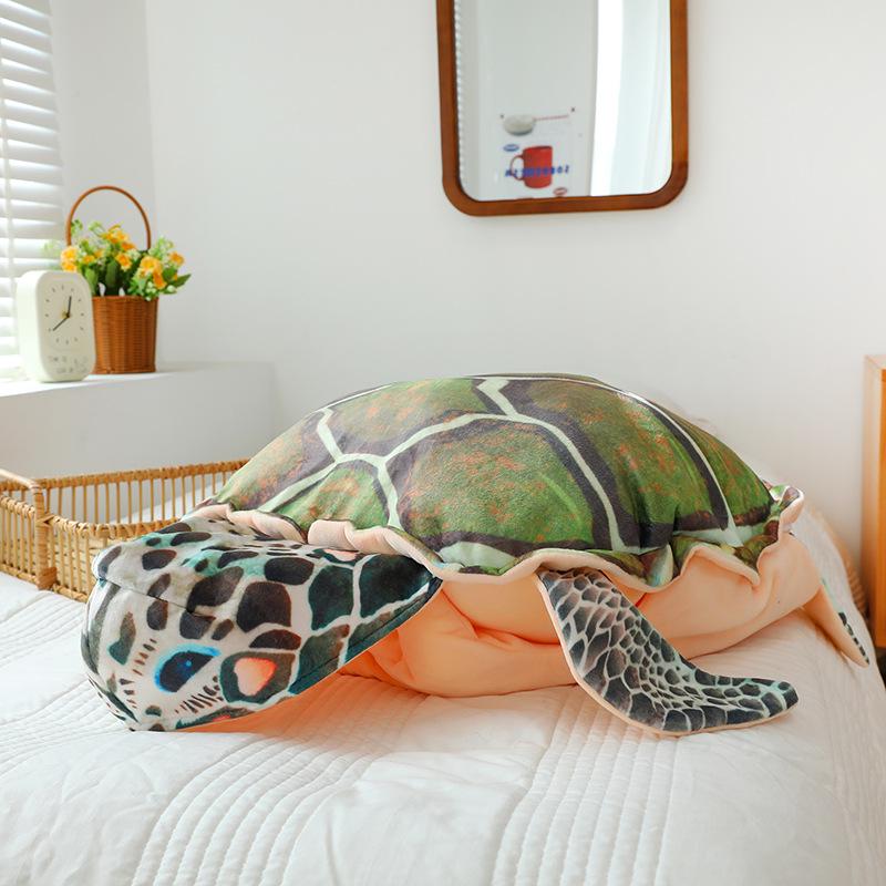 Wearable Turtle Shell Plush Sleeping Bag for Kids & Adults - Cartoon Animal Pillow Doll 80cm 0.9kg
Wearable Turtle Shell Plush Sleeping Bag for Kids & Adults - Cartoon Animal Pillow Doll 80cm 0.9kg