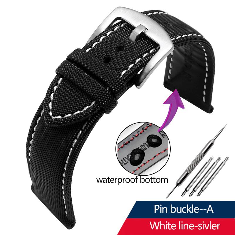 20 мм 21 мм 22 мм Нейлоновый холст + Кожаная подкладка Ремешок для часов Для Seiko No. 5 Водяной Призрак Citizen BM8475 Tudor Black Shield Браслет 20mm
20 мм 21 мм 22 мм Нейлоновый холст + Кожаная подкладка Ремешок для часов Для Seiko No. 5 Водяной Призрак Citizen BM8475 Tudor Black Shield Браслет 20mm