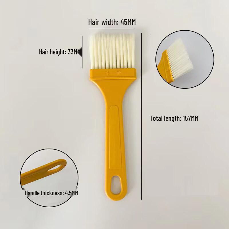 ZISIZ Stiff Bristle Food Baking Brush
ZISIZ Stiff Bristle Food Baking Brush