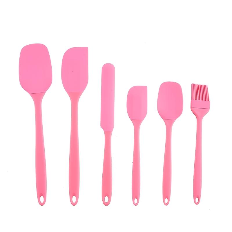 6-Piece Silicone Baking Tools Set, Macaron Color Spatulas Scrapers Oil Brush for Cooking Cake Cream Cheese
6-Piece Silicone Baking Tools Set, Macaron Color Spatulas Scrapers Oil Brush for Cooking Cake Cream Cheese