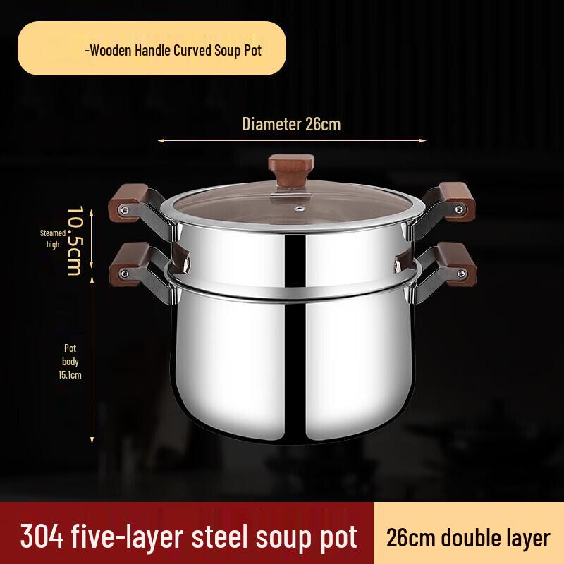 Wutuo Stainless Steel Multi-functional Cookware Set
Wutuo Stainless Steel Multi-functional Cookware Set