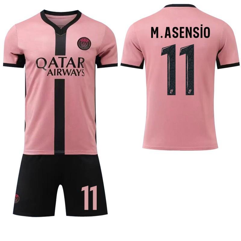 2024-25 Paris Second Away Game Pink No. 7 Mbabpe 10 Dembele 30 Football Jersey Set #22
2024-25 Paris Second Away Game Pink No. 7 Mbabpe 10 Dembele 30 Football Jersey Set #22