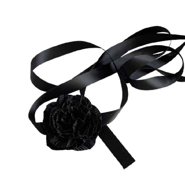 Simple Flower Neckband Clavicle Chain Chokers Party Gift Fabric Flower Necklaces 1 чорний
Simple Flower Neckband Clavicle Chain Chokers Party Gift Fabric Flower Necklaces 1 чорний