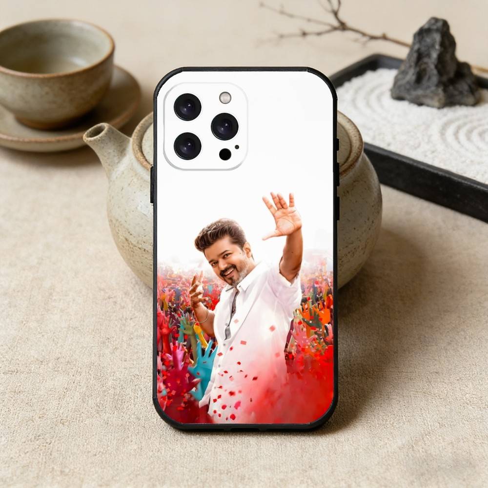 Actor Singer Thalapathy Vijay Phone Case For iPhone 17 16 15 14 13 12 Max Plus Silicone Black Cover iPhone16pro
Actor Singer Thalapathy Vijay Phone Case For iPhone 17 16 15 14 13 12 Max Plus Silicone Black Cover iPhone16pro