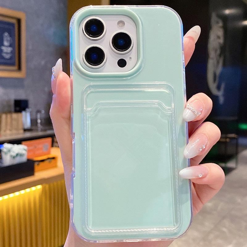 Candy Color 2-in-1 Phone Case for iPhone 16e/15 - Transparent with Card Slot. Suitable for Apple 17, 16, 15, 14, 13, 12, 11. iPhone 15 Pro Max
Candy Color 2-in-1 Phone Case for iPhone 16e/15 - Transparent with Card Slot. Suitable for Apple 17, 16, 15, 14, 13, 12, 11. iPhone 15 Pro Max