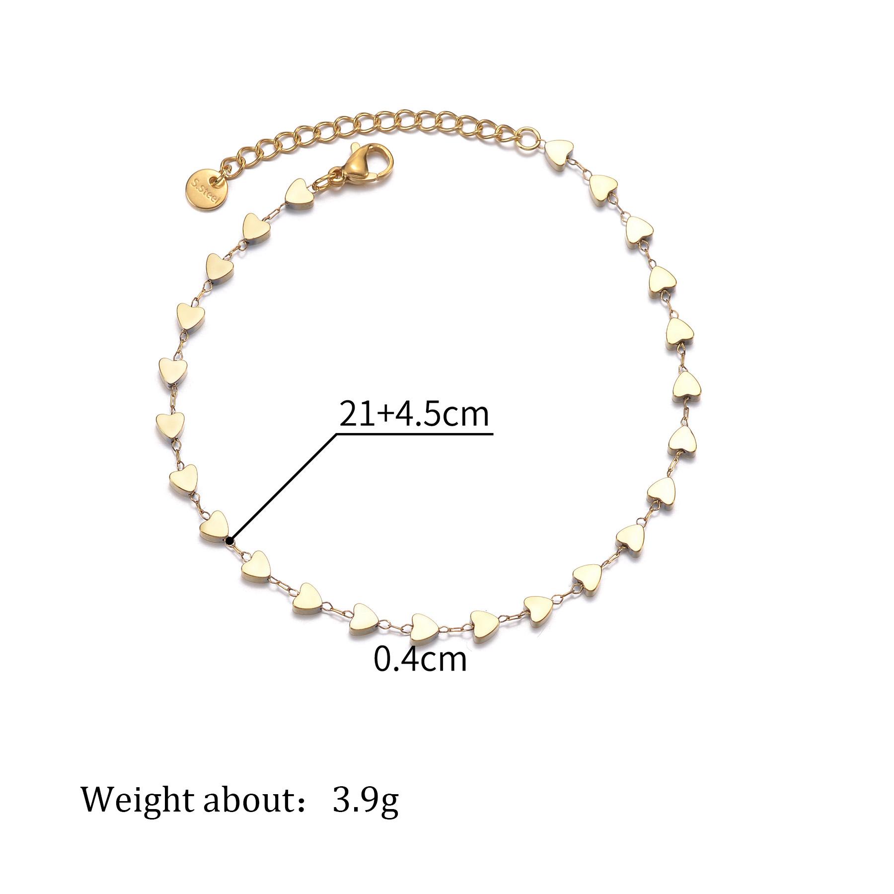 Atoztide Fashoin Anklet Chain For Women Adjustable Gold Color Stainless Steel Foot Bracelets on Leg Jewelry Gifts Accessories
Atoztide Fashoin Anklet Chain For Women Adjustable Gold Color Stainless Steel Foot Bracelets on Leg Jewelry Gifts Accessories