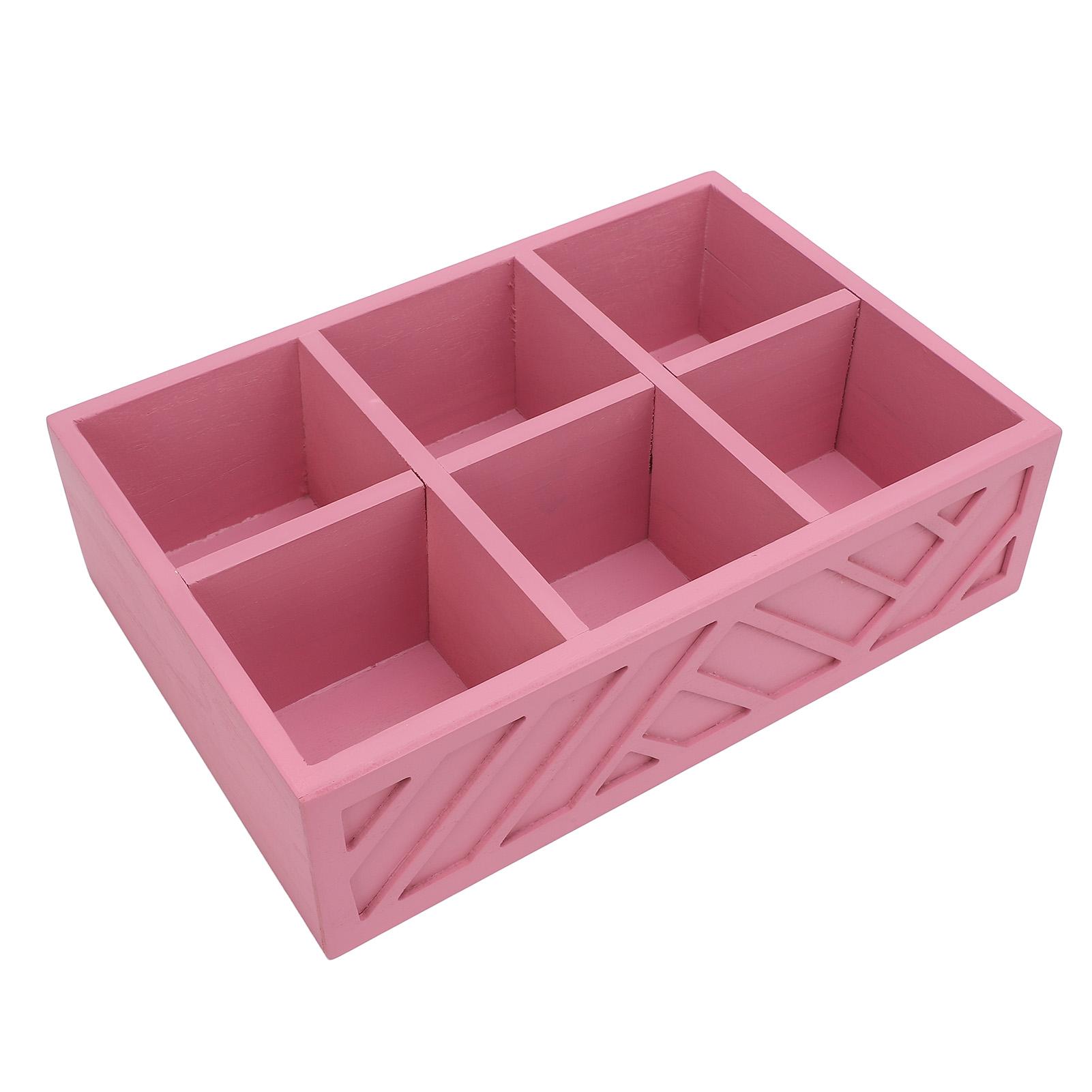 Coffee Station Organizer with Small Dividers Wooden Coffee Bar Accessories Storage Box for Countertop Decor Pink
Coffee Station Organizer with Small Dividers Wooden Coffee Bar Accessories Storage Box for Countertop Decor Pink